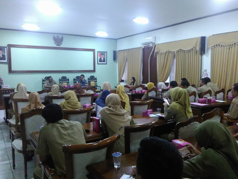 sharing bagi operator SIMPOK se-OPD Kab. Jepara